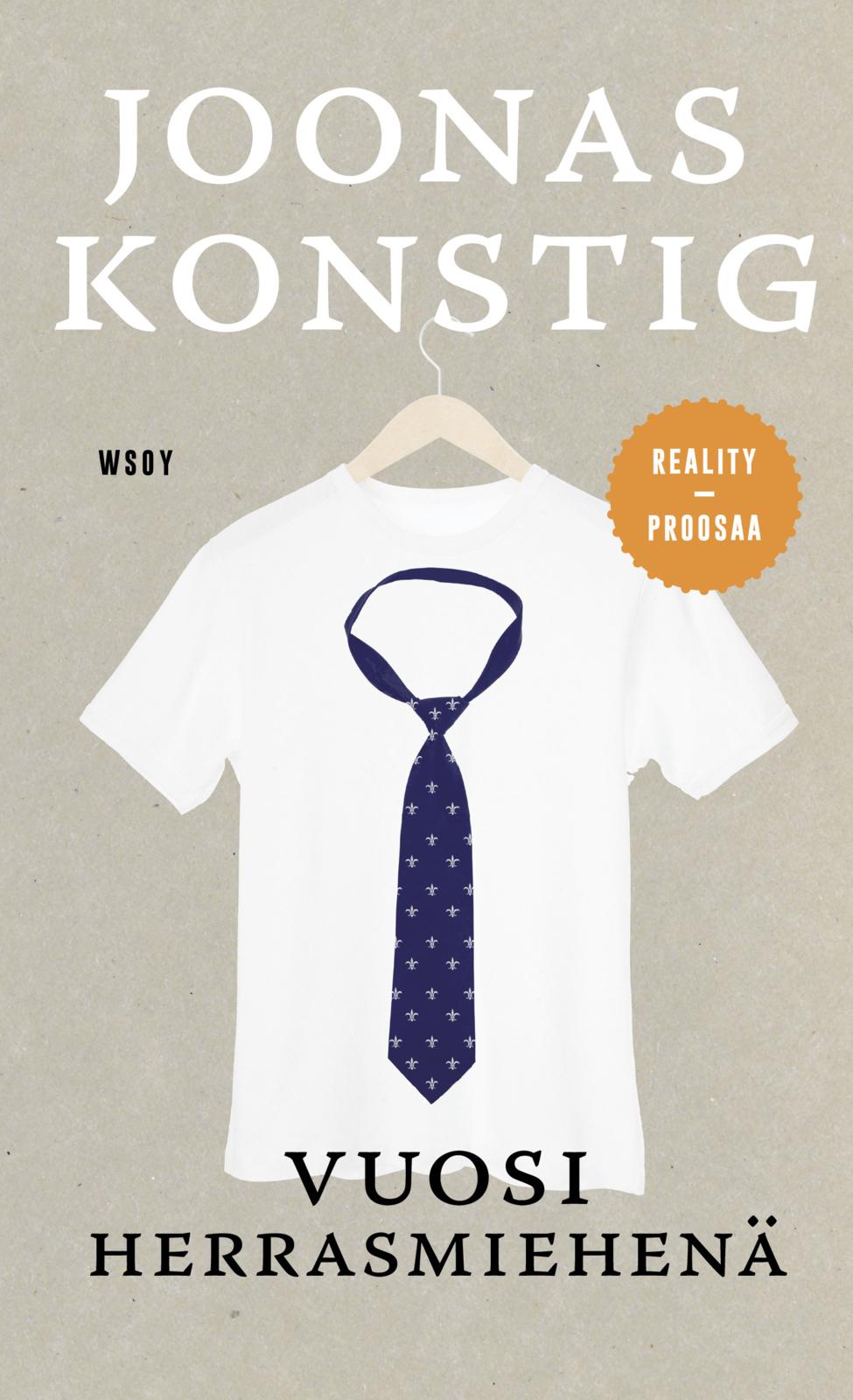 Etukansi. Joonas Konstig Vuosi herrasmiehenä