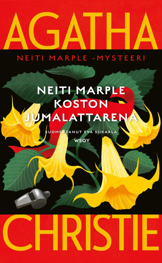 Etukansi. Agatha Christie. Neiti Marple koston jumalattarena.
