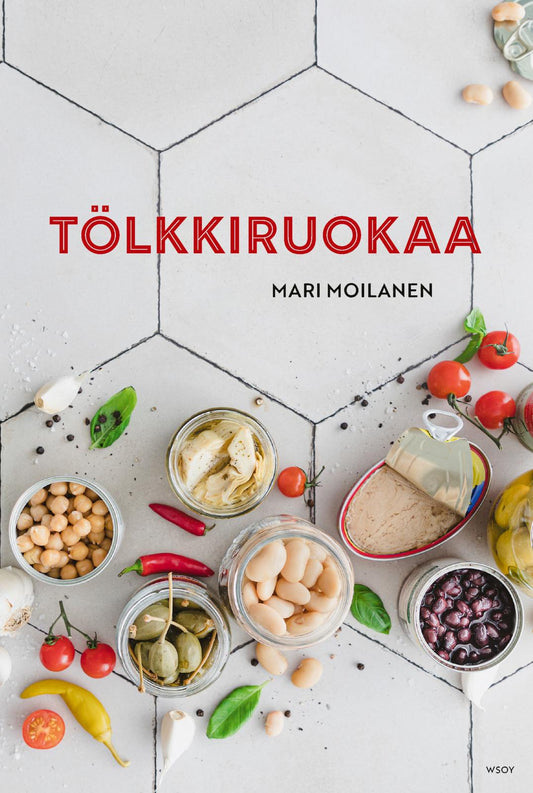 Etukansi. Mari Moilanen. Tölkkiruokaa.