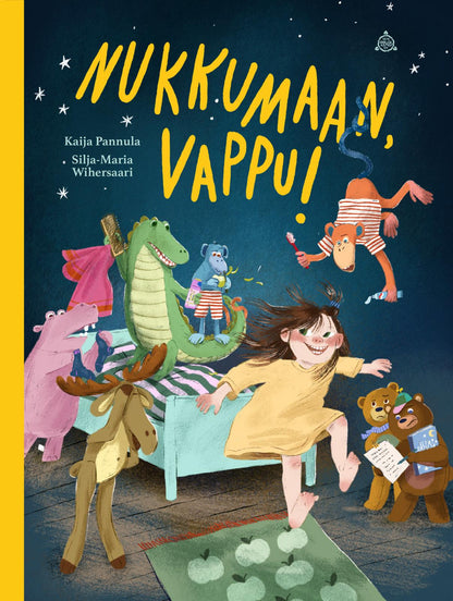 Etukansi. Kaija Pannula Nukkumaan, Vappu!