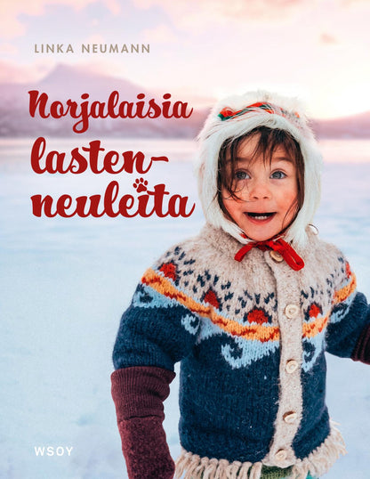 Etukansi. Linka Neumann. Norjalaisia lastenneuleita