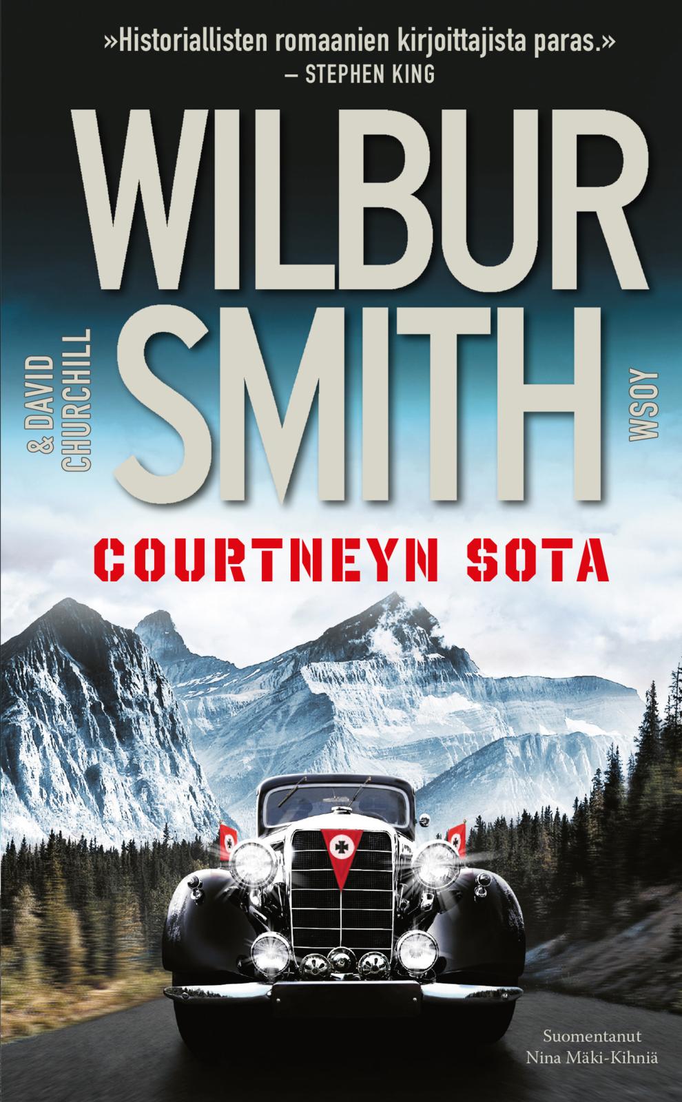 Etukansi. Wilbur Smith Courtneyn sota