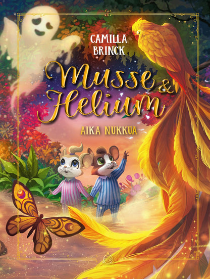 Etukansi. Camilla Brinck Musse ja Helium: Aika nukkua 