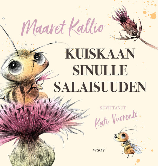 Etukansi. Maaret Kallio. Kati Vuorento. Kuiskaan sinulle salaisuuden.
