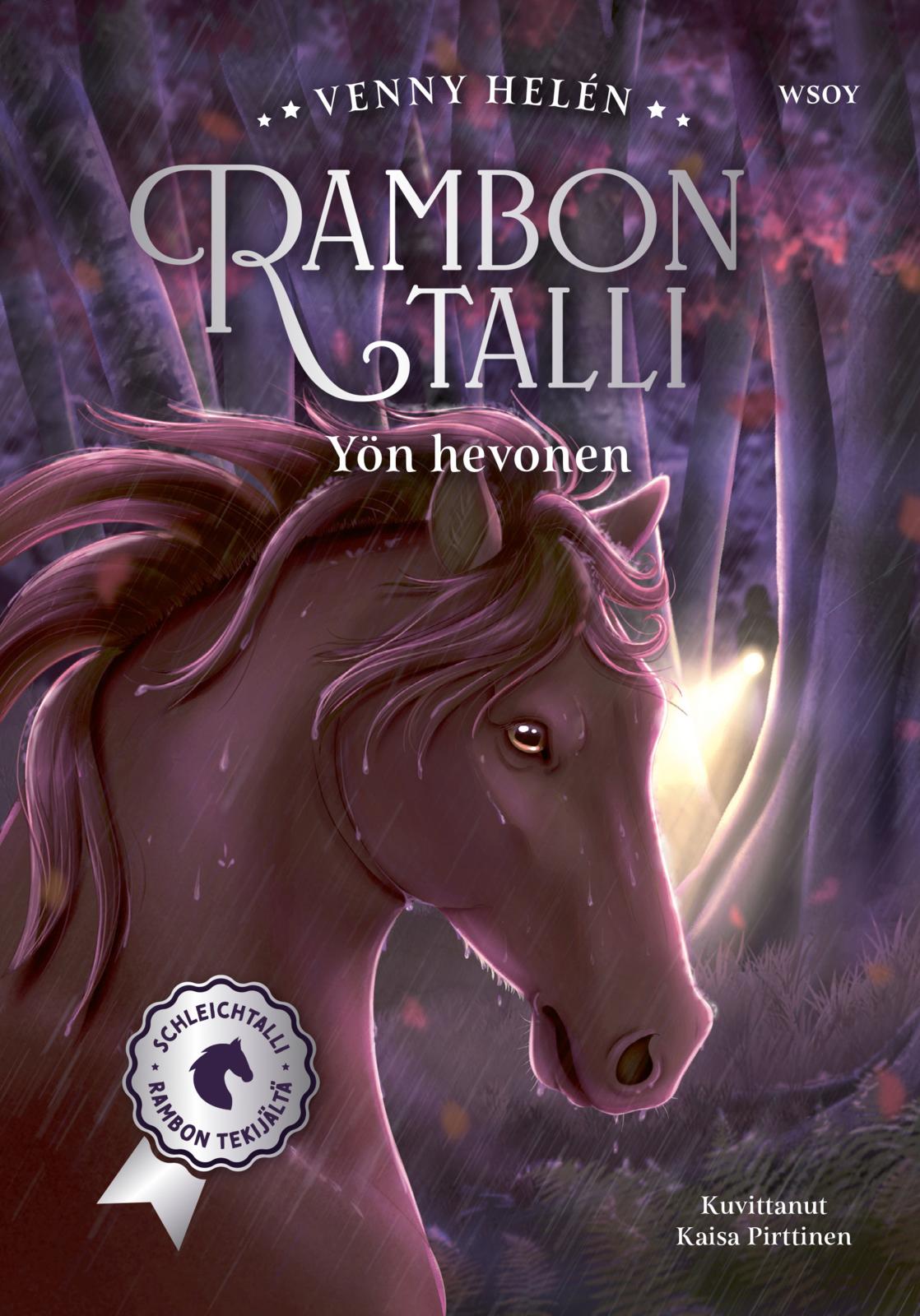 Etukansi. Venny Helén Rambon talli: Yön hevonen