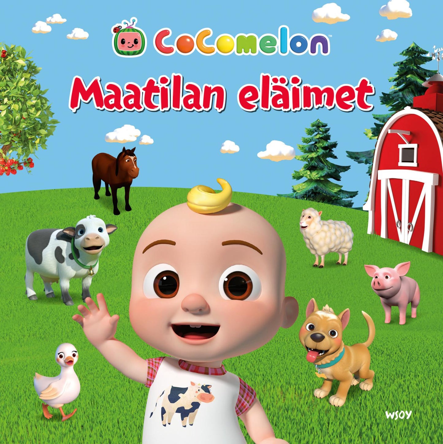 Etukansi. CoComelon: Maatilan eläimet