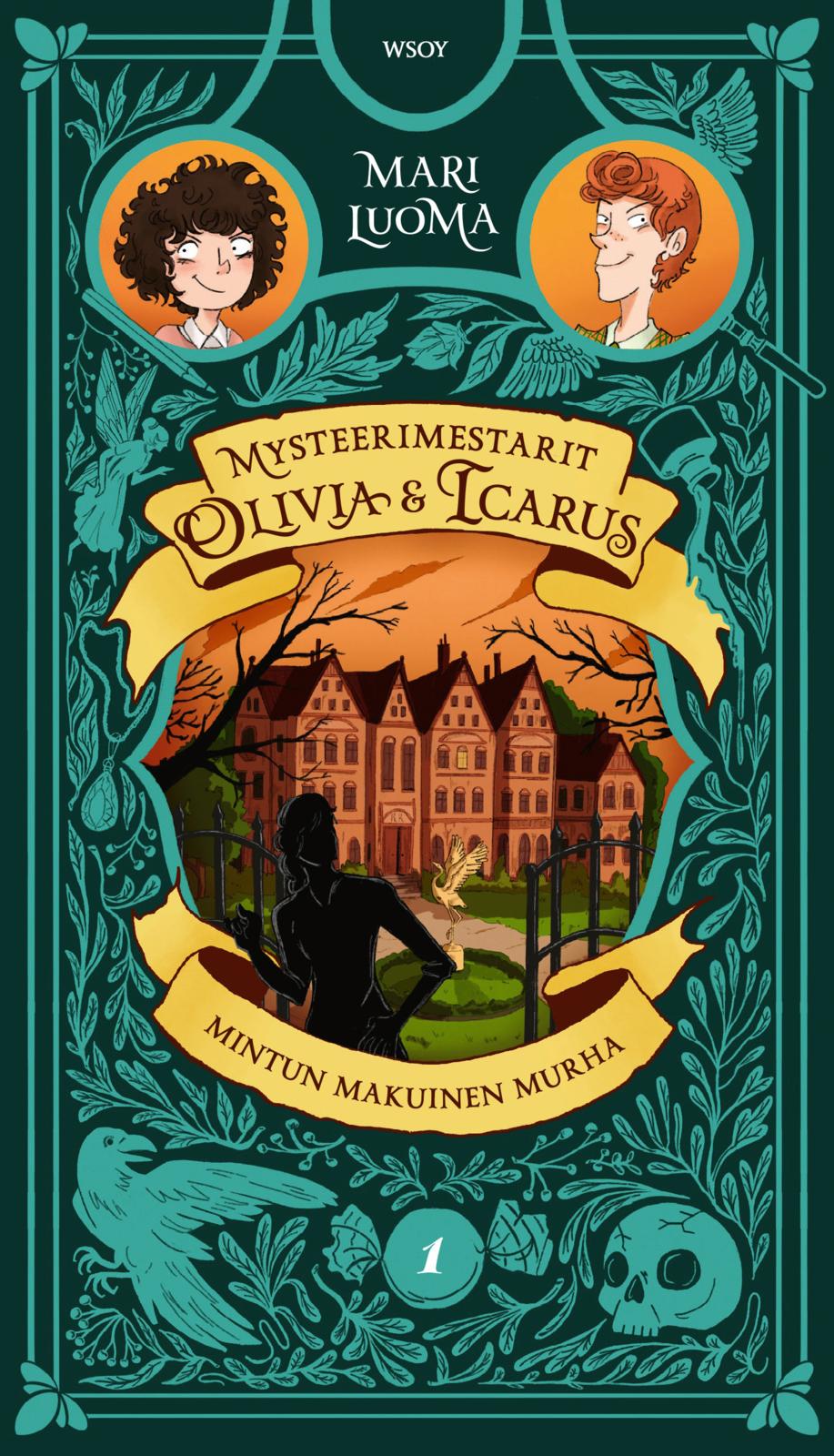 Etukansi. Mari Luoma. Mintun makuinen murha