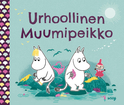 Etukansi. Puffin Books . Urhoollinen Muumipeikko