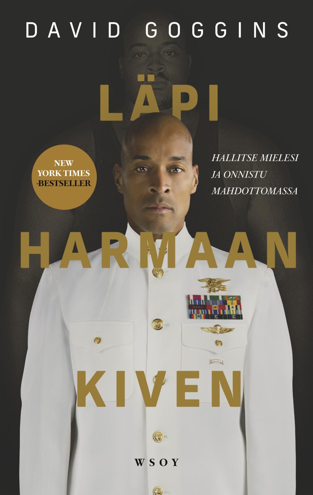 Etukansi. David Goggins. Läpi harmaan kiven