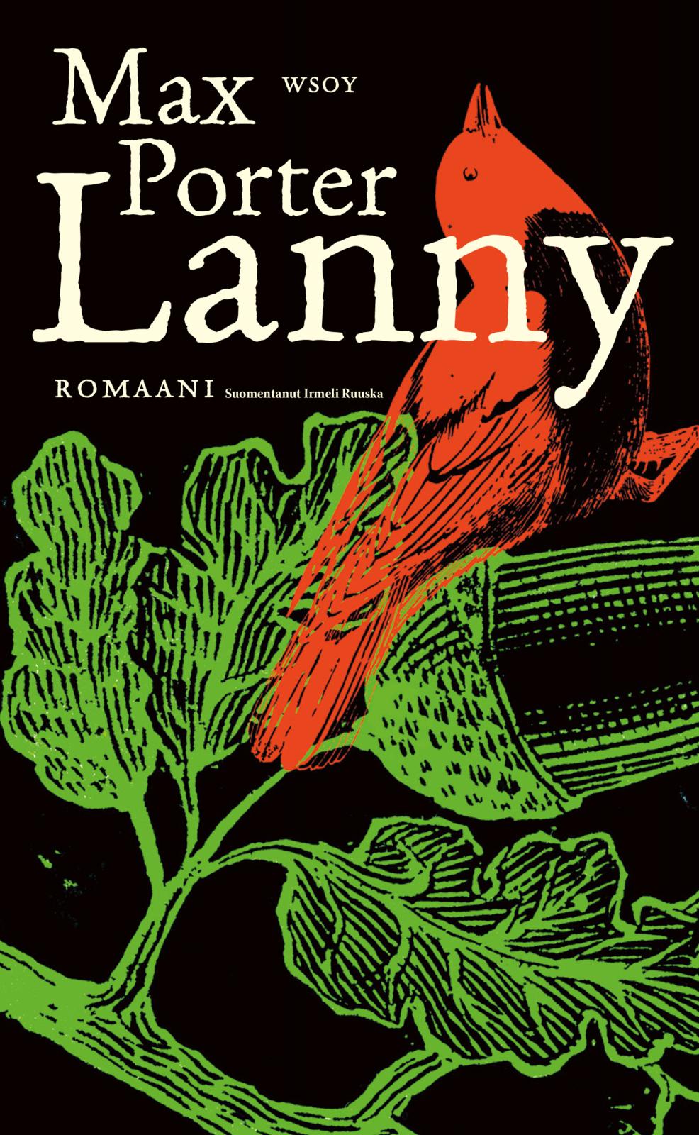 Etukansi. Max Porter Lanny