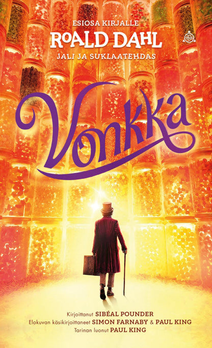 Etukansi. Roald Dahl. Vonkka