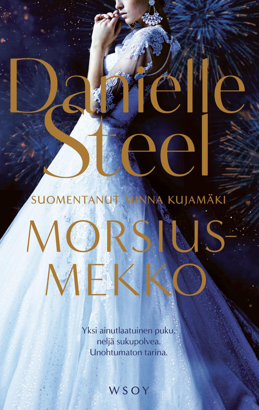 Etukansi. Danielle Steel. Morsiusmekko.