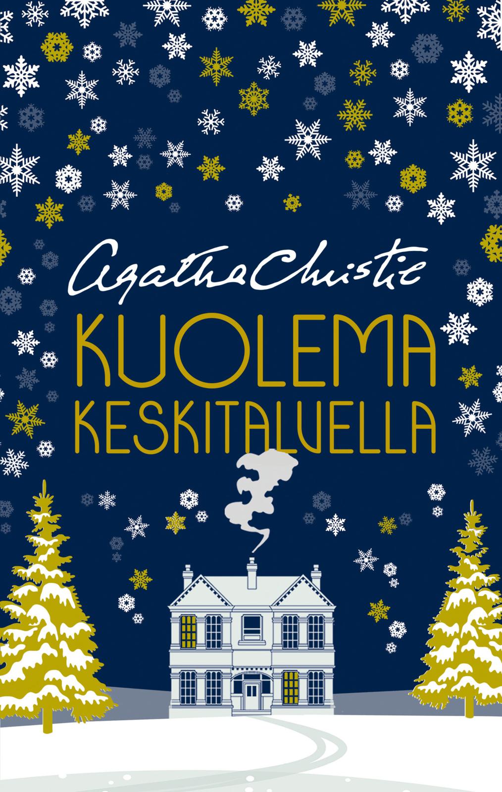 Etukansi. Agatha Christie. Kuolema keskitalvella
