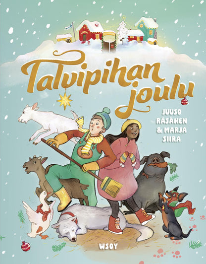 Etukansi. Juuso Räsänen Talvipihan joulu