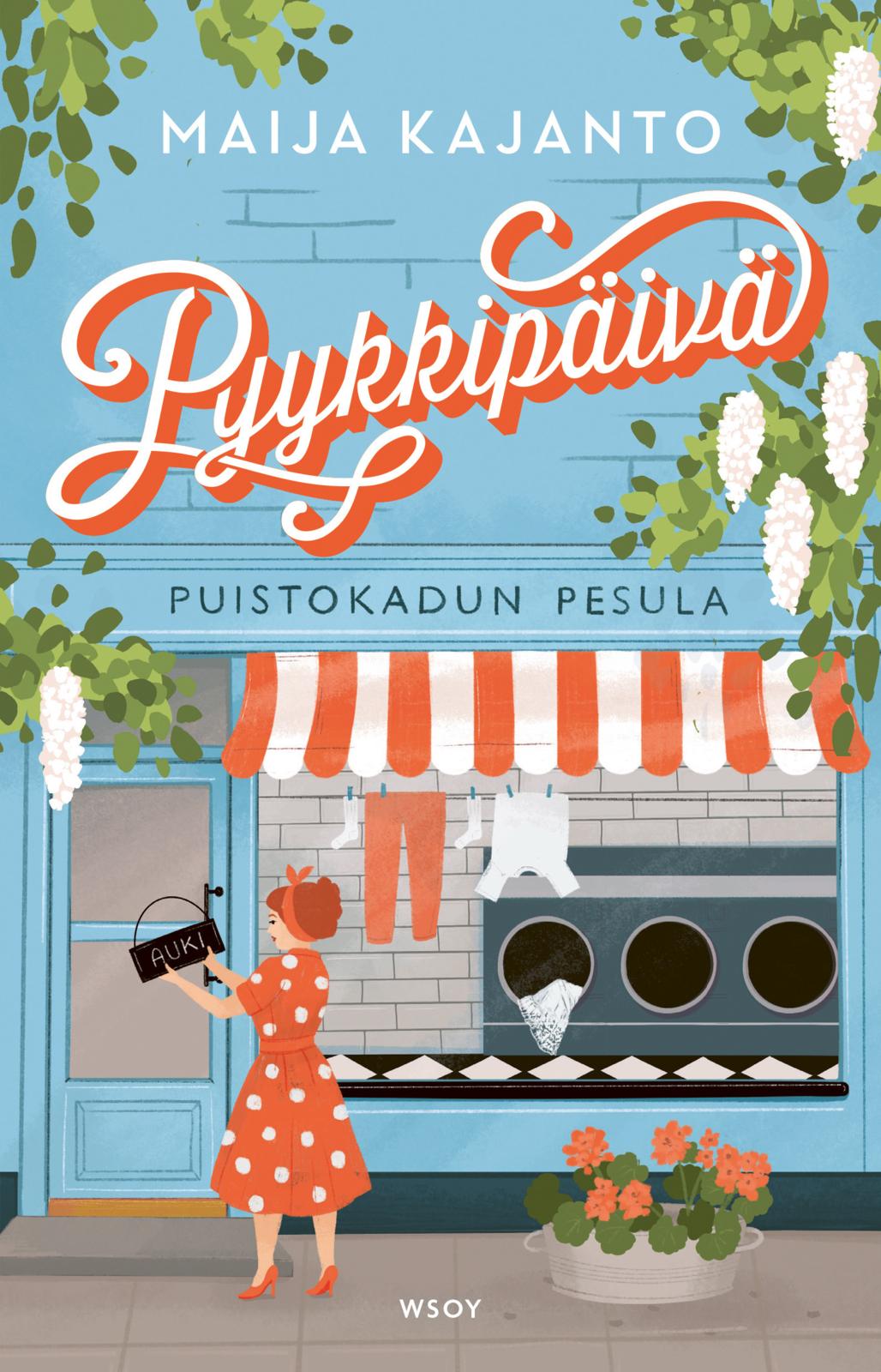 Etukansi. Maija Kajanto. Pyykkipäivä