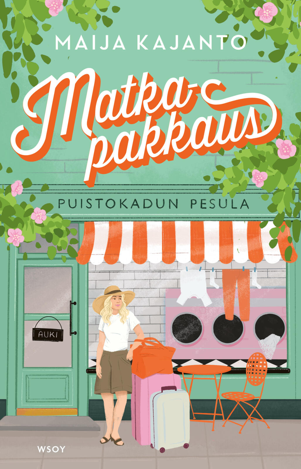 Etukansi. Maija Kajanto Matkapakkaus