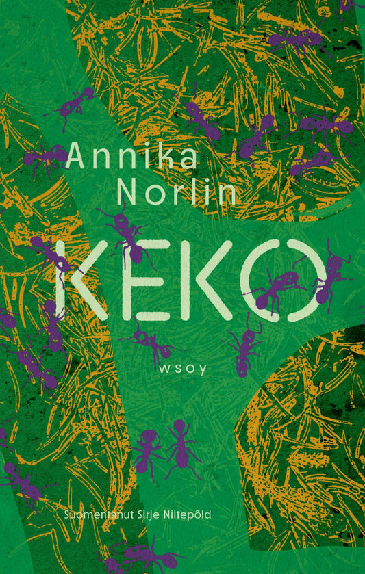 Etukansi. Annika Norlin. Keko.
