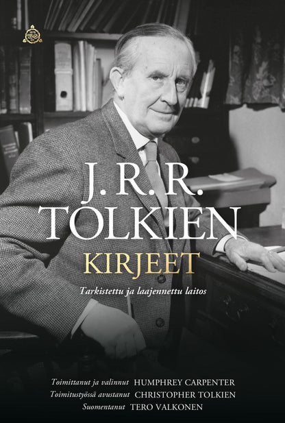 Etukansi. J. R. R. Tolkien. Kirjeet (tarkistettu ja laajennettu laitos)