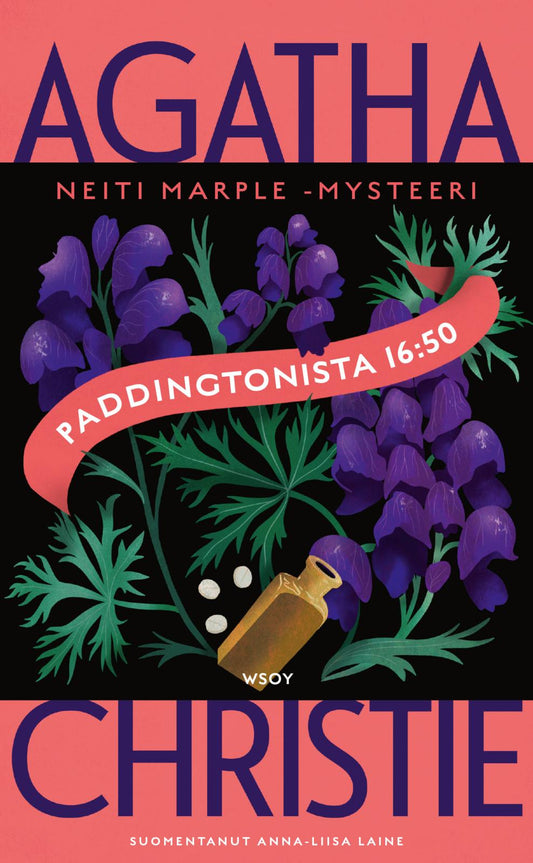 Etukansi. Agatha Christie. Paddingtonista 16:50.
