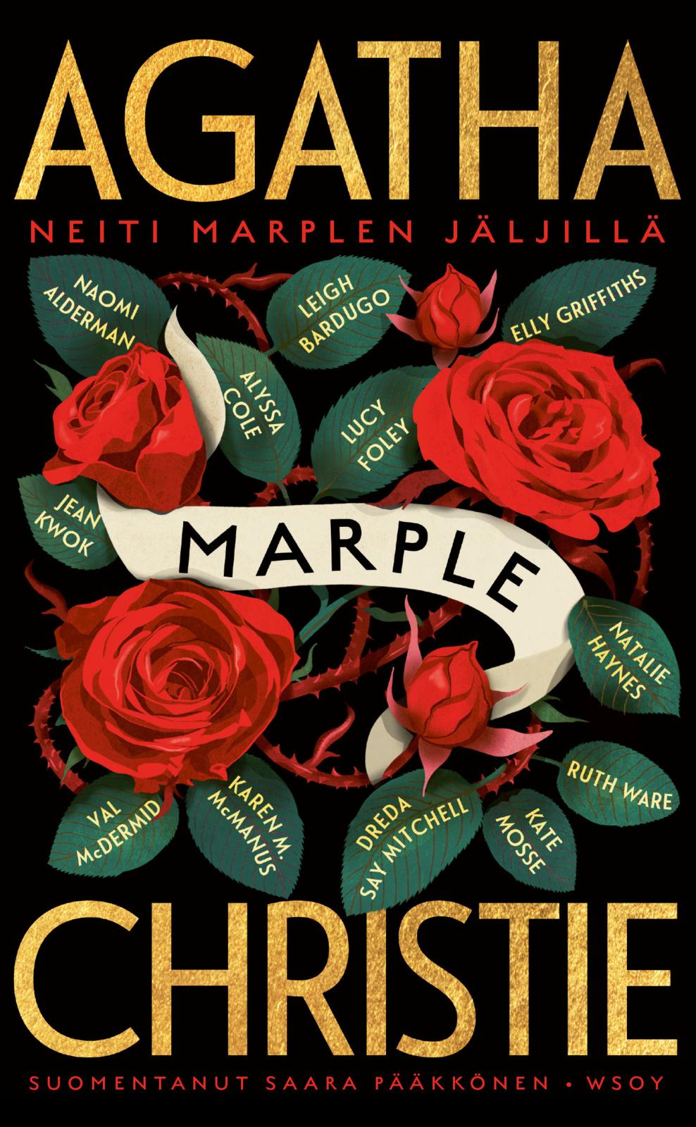 Etukansi. Elly Griffiths Neiti Marplen jäljillä