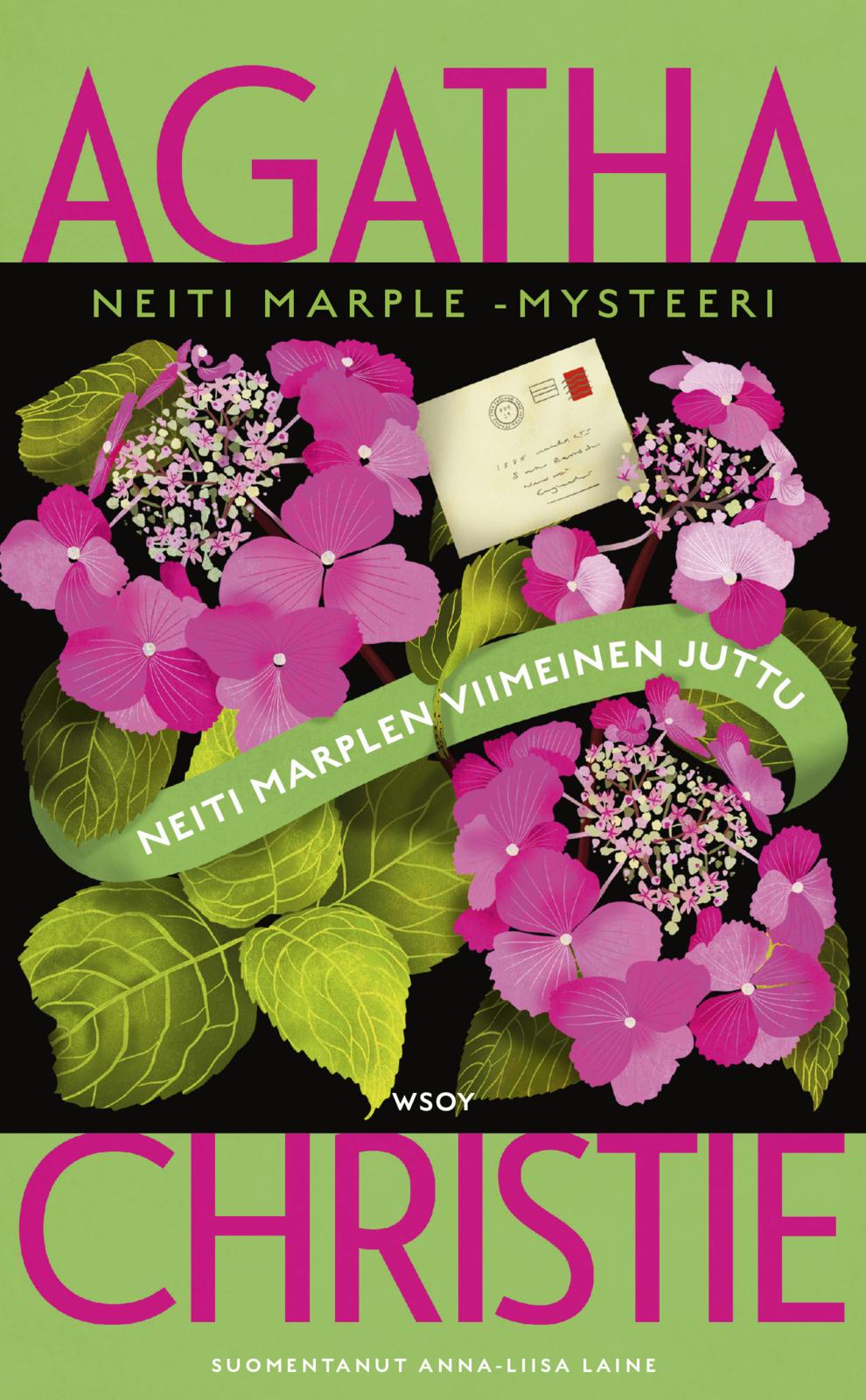 Etukansi. Agatha Christie Neiti Marplen viimeinen juttu