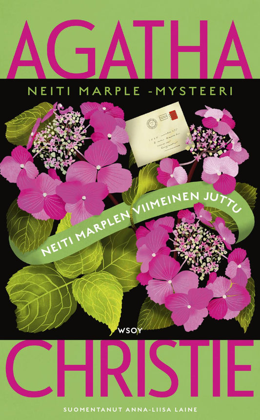 Etukansi. Agatha Christie. Neiti Marplen viimeinen juttu.