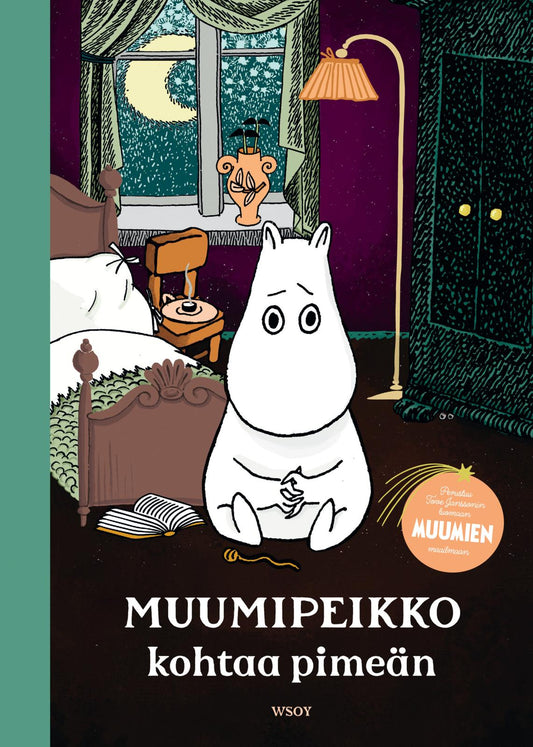 Etukansi. Tove Jansson. Tove Jansson. Muumipeikko kohtaa pimeän.