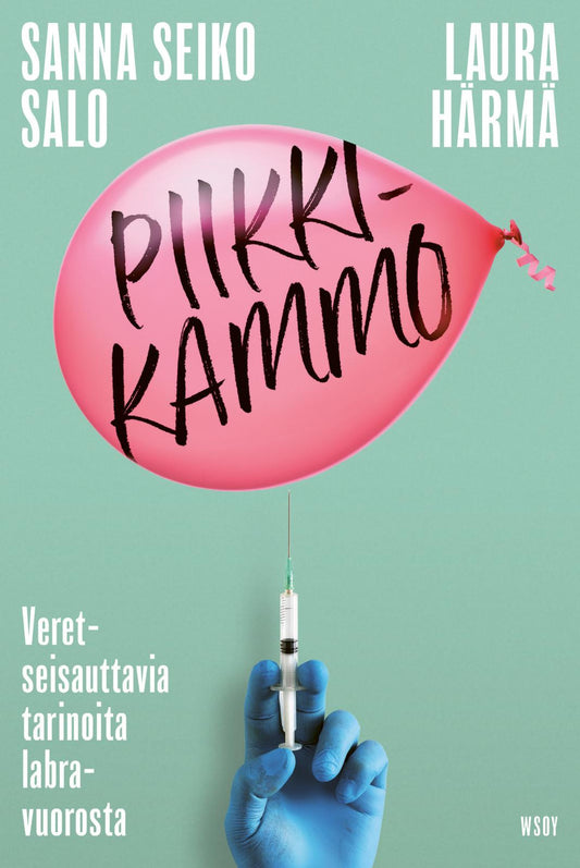 Etukansi. Sanna  Seiko Salo. Laura Härmä. Piikkikammo.