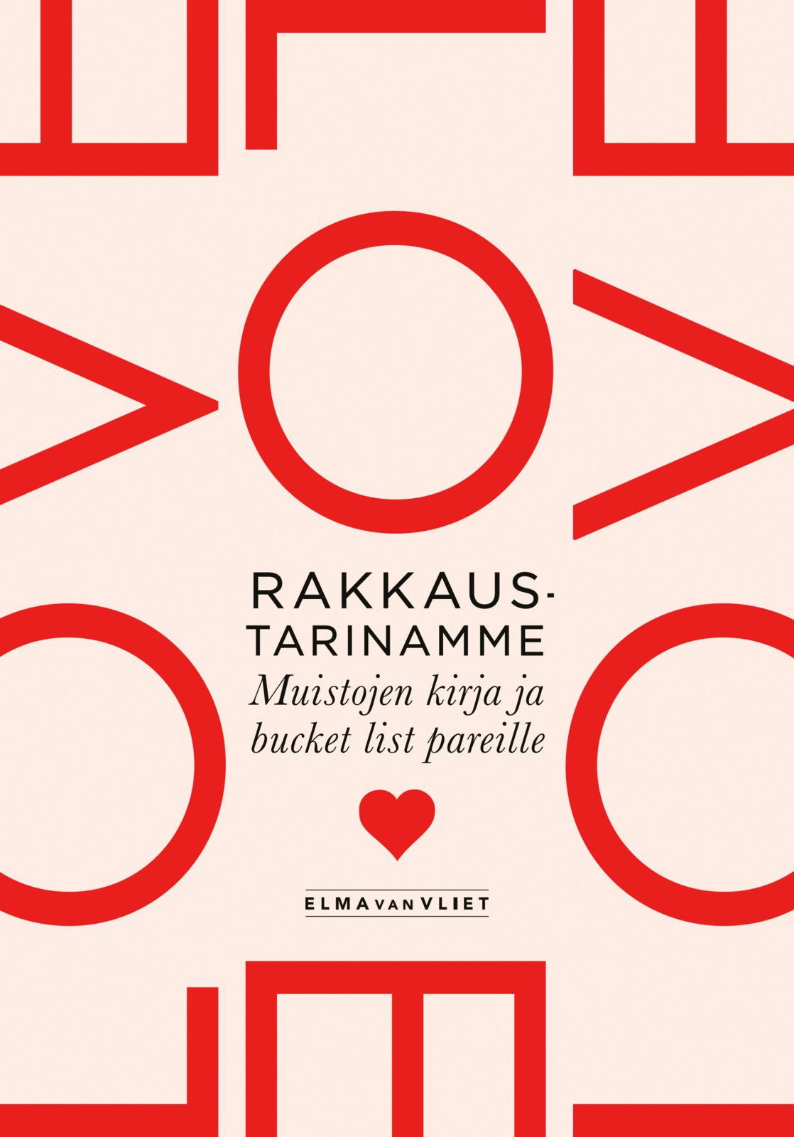 Etukansi. Elma van Vliet Rakkaustarinamme