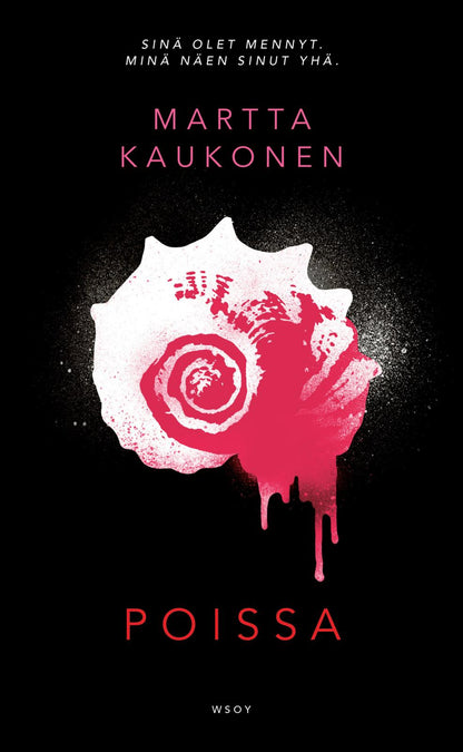 Etukansi. Martta Kaukonen Poissa