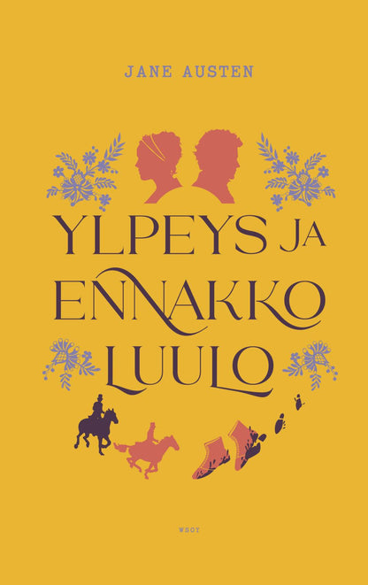 Etukansi. Jane Austen. Ylpeys ja ennakkoluulo