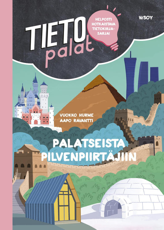 Etukansi. Vuokko Hurme. Aapo Ravantti. Tietopalat: Palatseista pilvenpiirtäjiin.