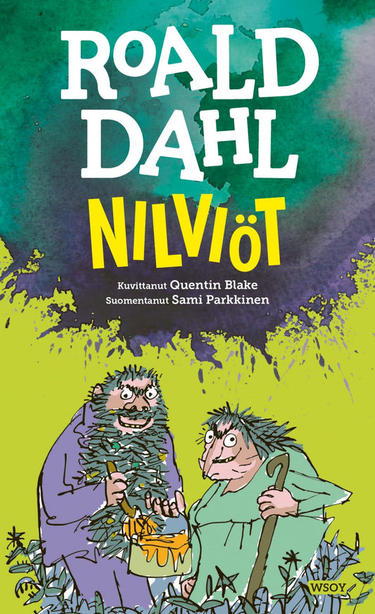 Etukansi. Quentin Blake. Roald Dahl. Nilviöt.