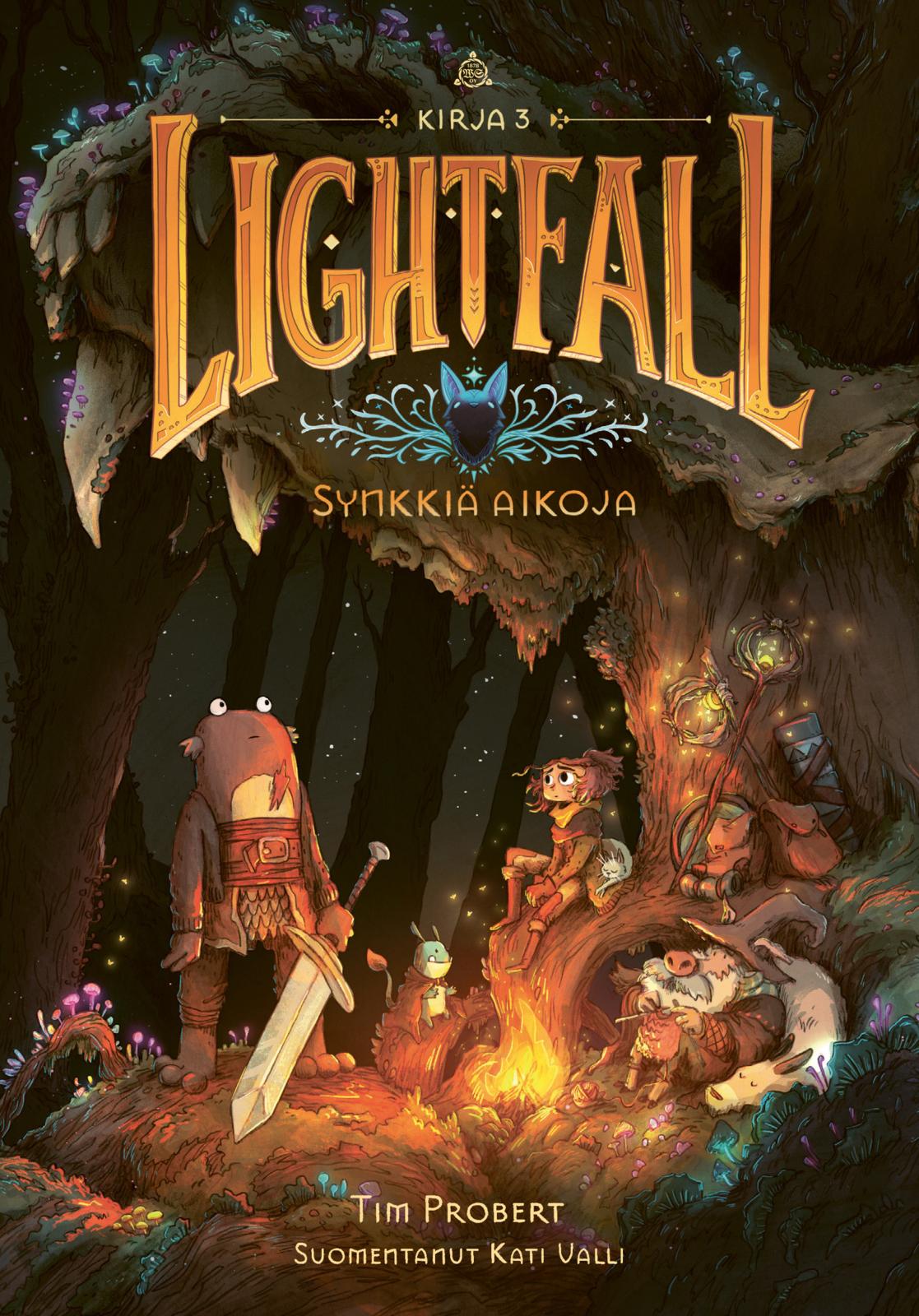 Etukansi. Tim Probert. Lightfall 3: Synkkiä aikoja