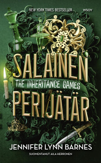 Etukansi. Jennifer Lynn Barnes The Inheritance Games: Salainen perijätär 
