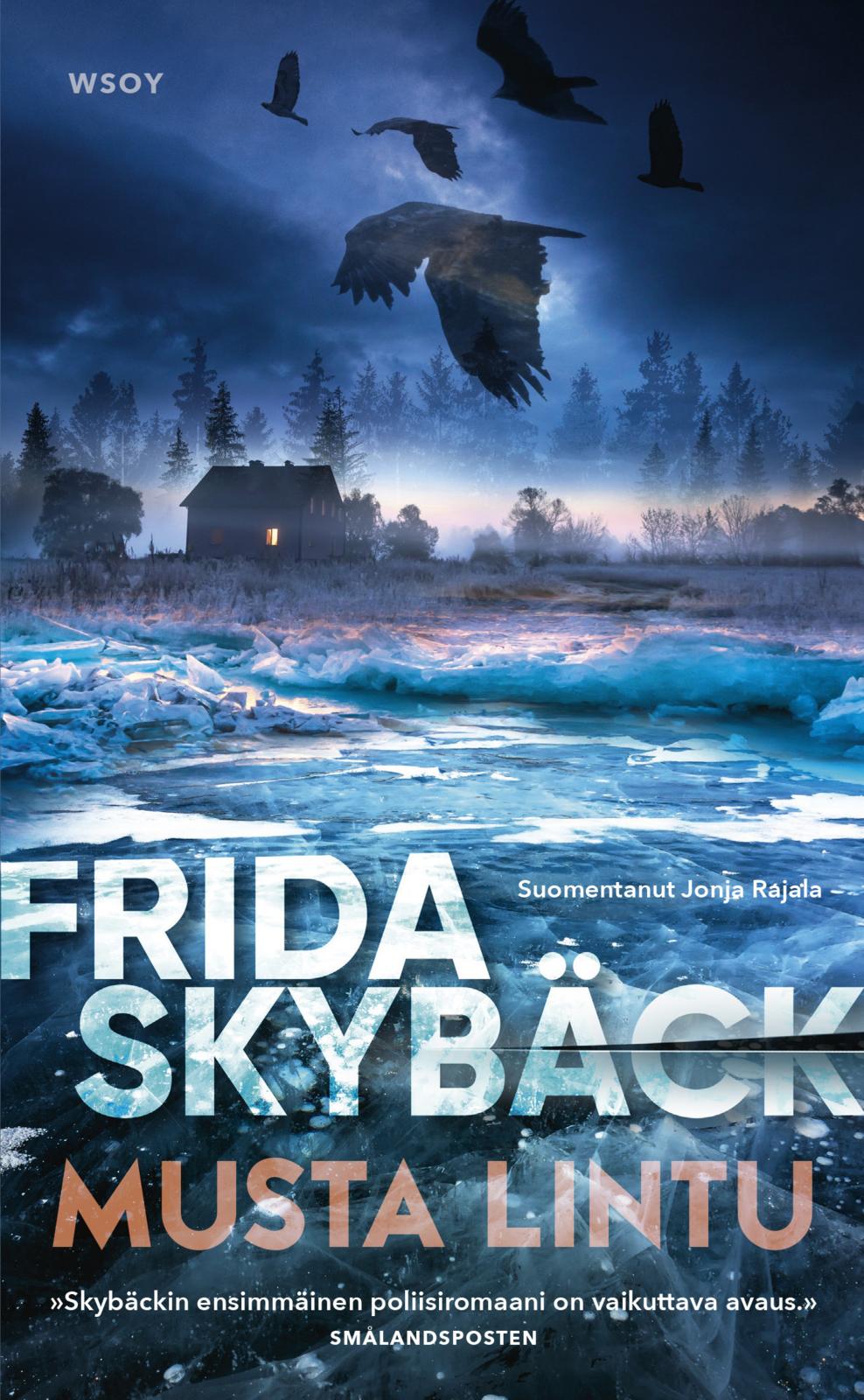 Etukansi. Frida Skybäck Musta lintu