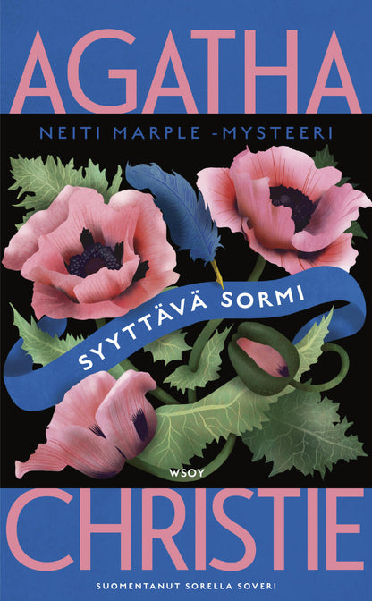 Etukansi. Agatha Christie Syyttävä sormi