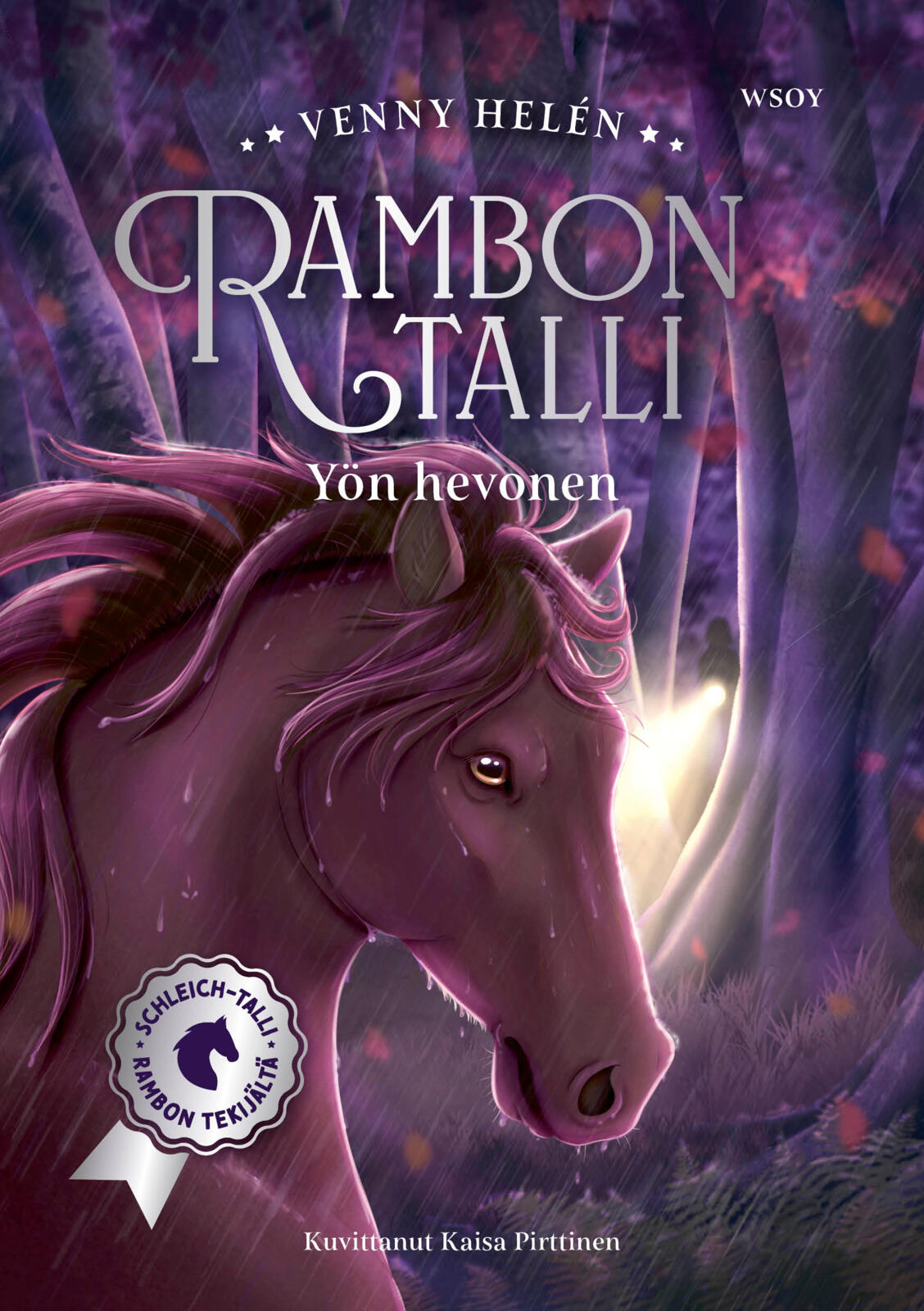 Etukansi. Venny Helén Rambon talli: Yön hevonen (signeerattu)