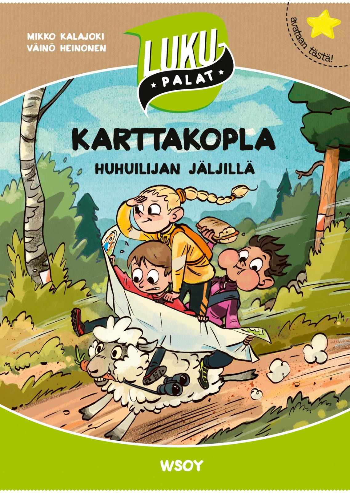 Etukansi. Mikko Kalajoki. Karttakopla huhuilijan jäljillä