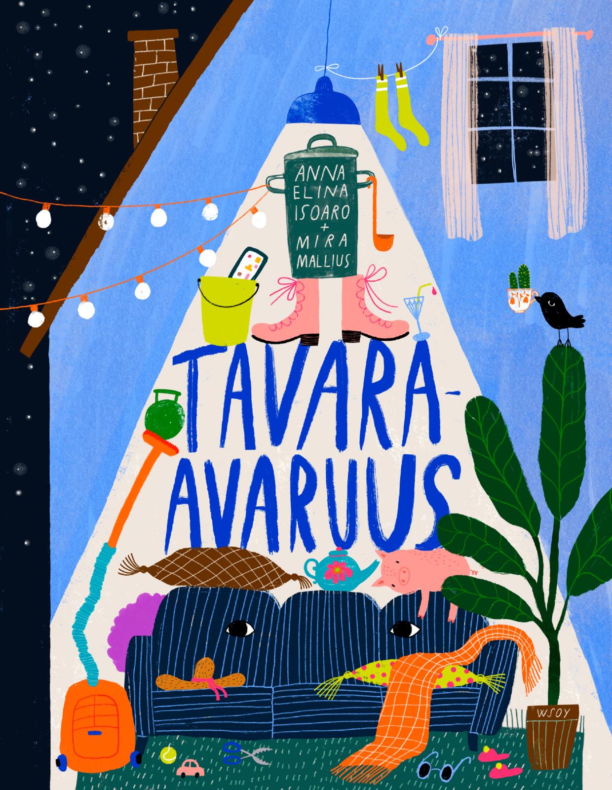 Etukansi. Anna Elina Isoaro Tavara-avaruus