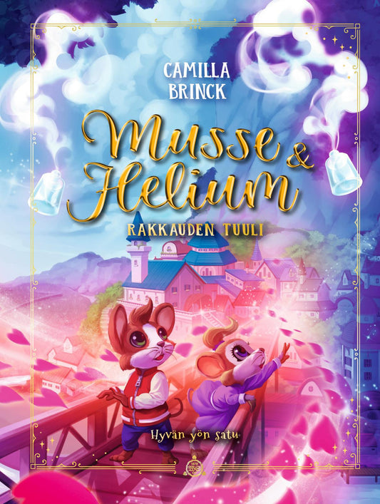 Etukansi. Camilla  Brinck. Shen Fei. Musse ja Helium: Rakkauden tuuli.