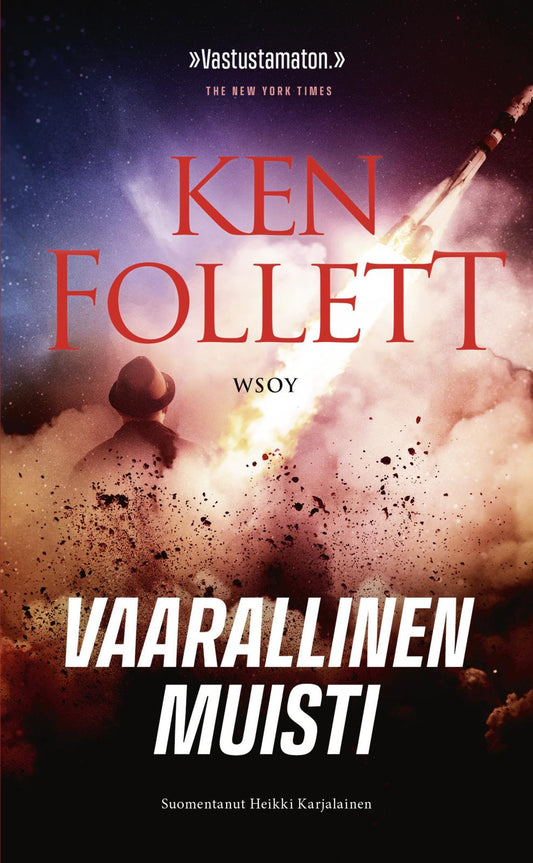 Etukansi. Ken Follett. Vaarallinen muisti.