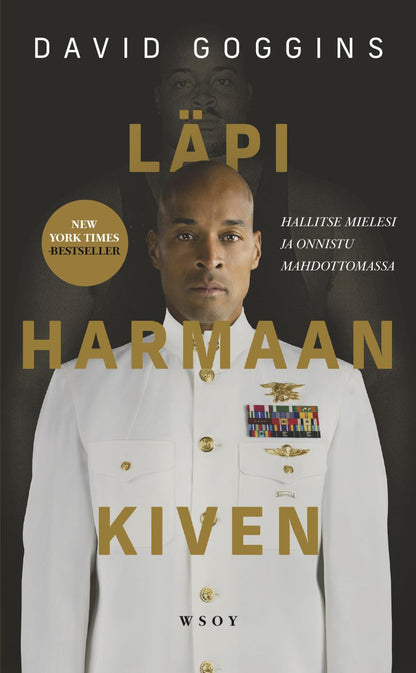 Etukansi. David Goggins Läpi harmaan kiven
