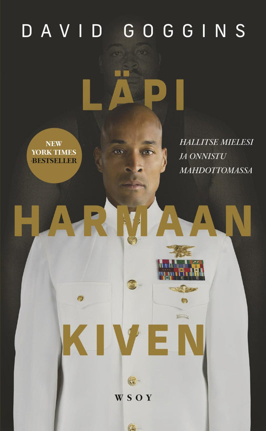 Etukansi. David Goggins. Läpi harmaan kiven.