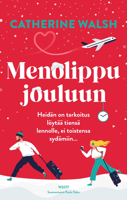 Etukansi. Catherine Walsh. Menolippu jouluun