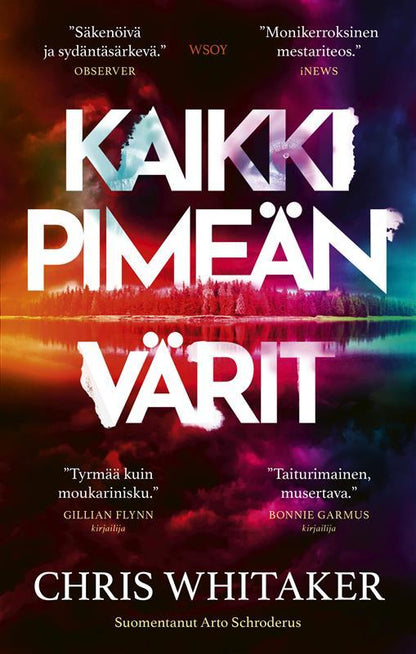 Etukansi. Chris Whitaker Kaikki pimeän värit