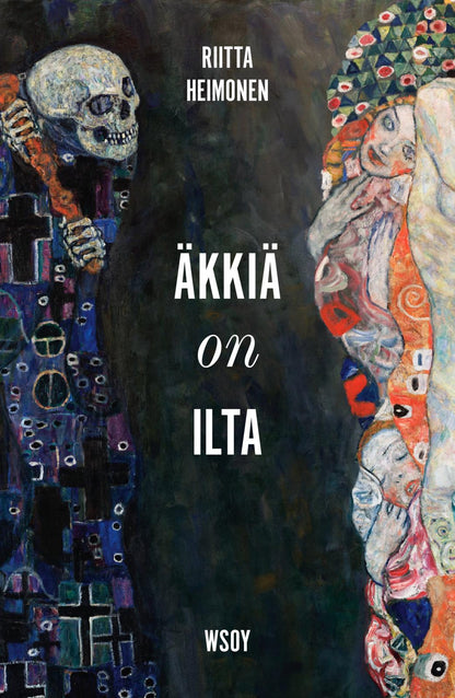 Etukansi. Riitta  Heimonen . Äkkiä on ilta