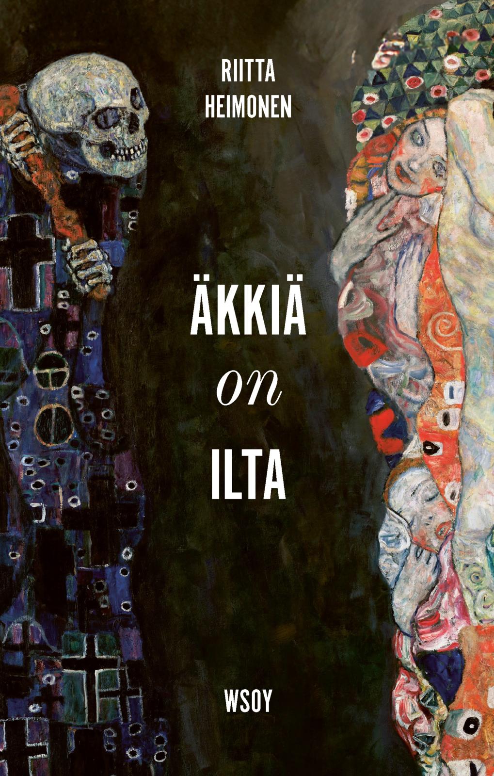Etukansi. Riitta Heimonen Äkkiä on ilta 