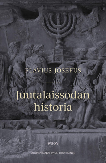 Etukansi. Flavius Josefus Juutalaissodan historia