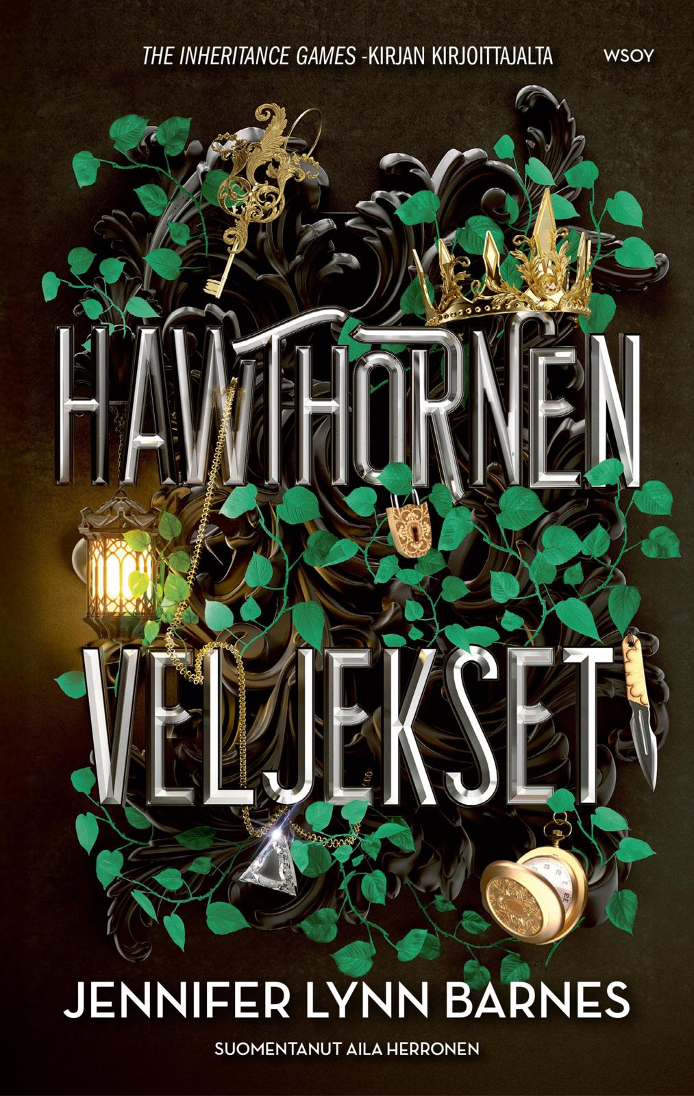 Etukansi. Jennifer Lynn Barnes Hawthornen veljekset 